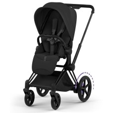 Коляска Cybex ePriam Style Collection Sepia Black шасі Matt Balck 5.0