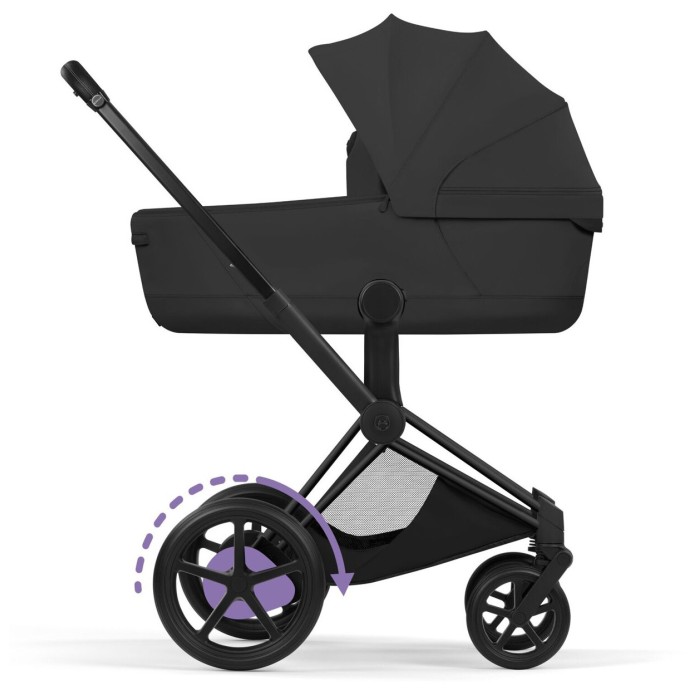Cybex ePriam Style Collection Sepia Black шасі Matt Balck 5.0 коляска 2 в 1