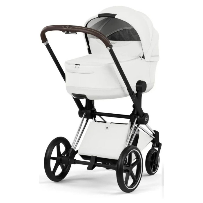 Cybex Priam Style Collection 3 в 1 Off White шасі Chrome 5.0 автокрісло Cloud T plus
