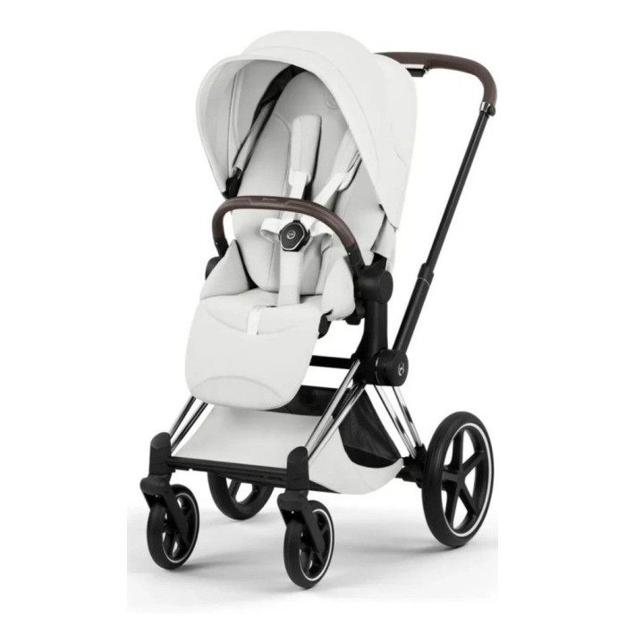 Cybex Priam Style Collection 3 в 1 Off White шасі Chrome 5.0 автокрісло Cloud T plus