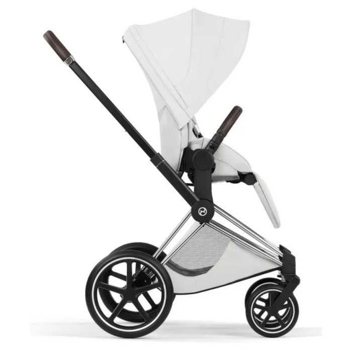 Cybex Priam Style Collection 3 в 1 Off White шасі Chrome 5.0 автокрісло Cloud T plus