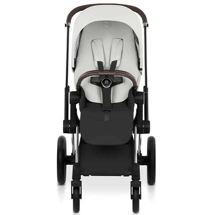 Коляска Cybex Priam Style Collection Off White шасі Chrome 5.0