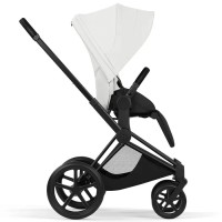 Коляска Cybex Priam Style Collection Off White шасі Matt Black 5.0