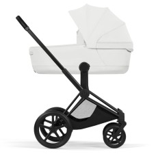 Cybex Priam Style Collection 5.0 коляска 1 в 1 люлька Off White + шасі Matt Black