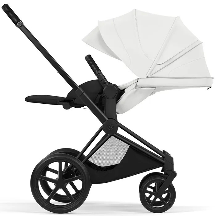 Cybex Priam Style Collection 5.0 Off White шасі Matt Black коляска 2 в 1