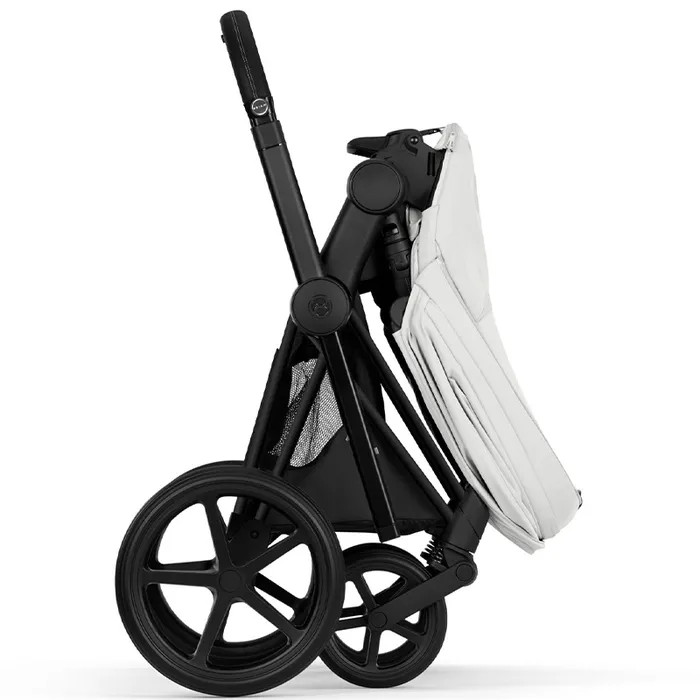 Cybex Priam Style Collection 5.0 Off White шасі Matt Black коляска 2 в 1