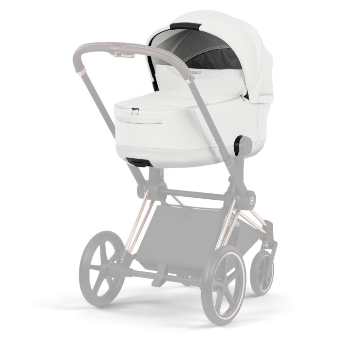 Cybex Priam Style Collection 5.0 Off White шасі Chrome коляска 2 в 1