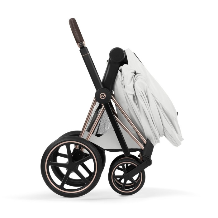Cybex Priam Style Collection 5.0 Off White шасі Chrome коляска 2 в 1