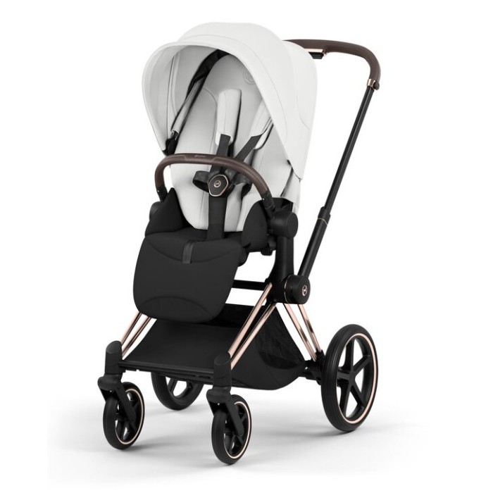 Cybex Priam Style Collection 5.0 Off White шасі Rosegold коляска 2 в 1