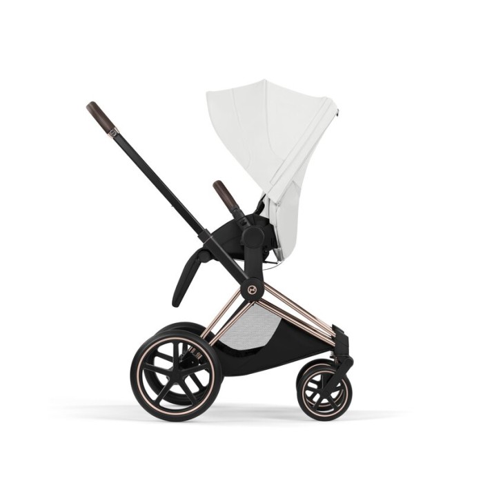 Cybex Priam Style Collection 5.0 Off White шасі Chrome коляска 2 в 1