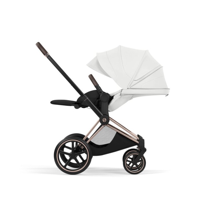 Cybex Priam Style Collection 5.0 Off White шасі Chrome коляска 2 в 1