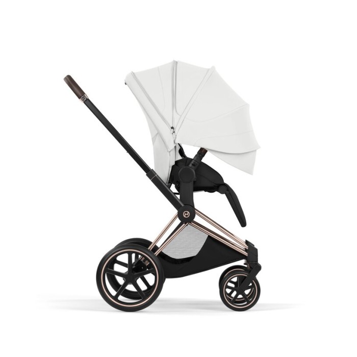 Cybex Priam Style Collection 5.0 Off White шасі Chrome коляска 2 в 1