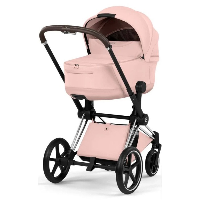 Cybex Priam Style Collection 5.0 Peach Pink шасі Chrome коляска 2 в 1