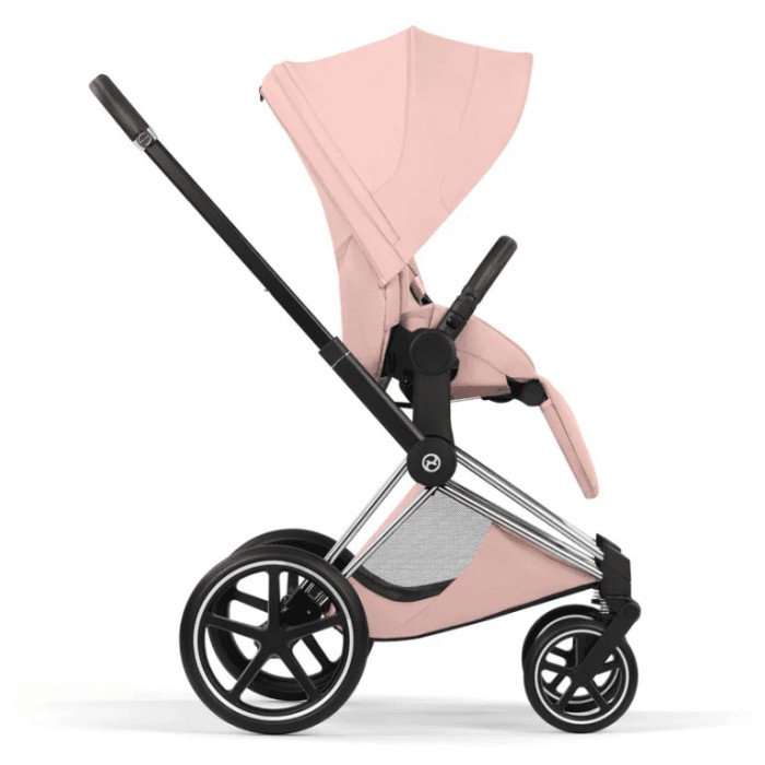 Cybex Priam Style Collection 5.0 Peach Pink шасі Chrome коляска 2 в 1