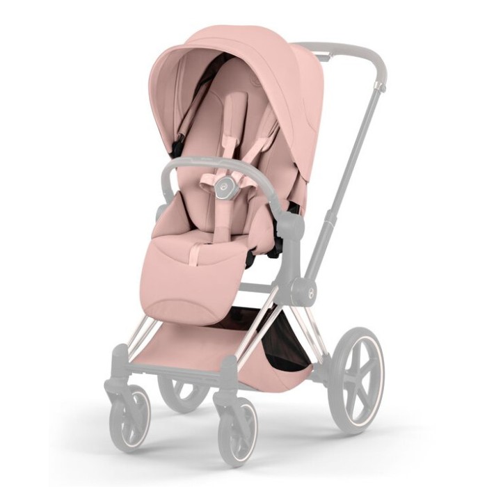 Чохол тканинний для прогулянкового блоку Priam Style Peach Pink