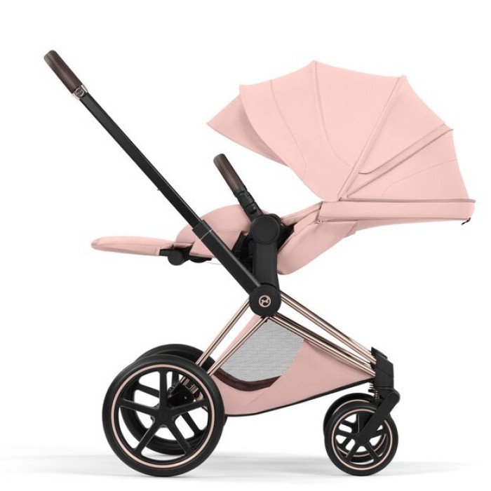 Cybex Priam Style Collection 3 в 1 Peach Pink шасі Rosegold 5.0 автокрісло Cloud T plus