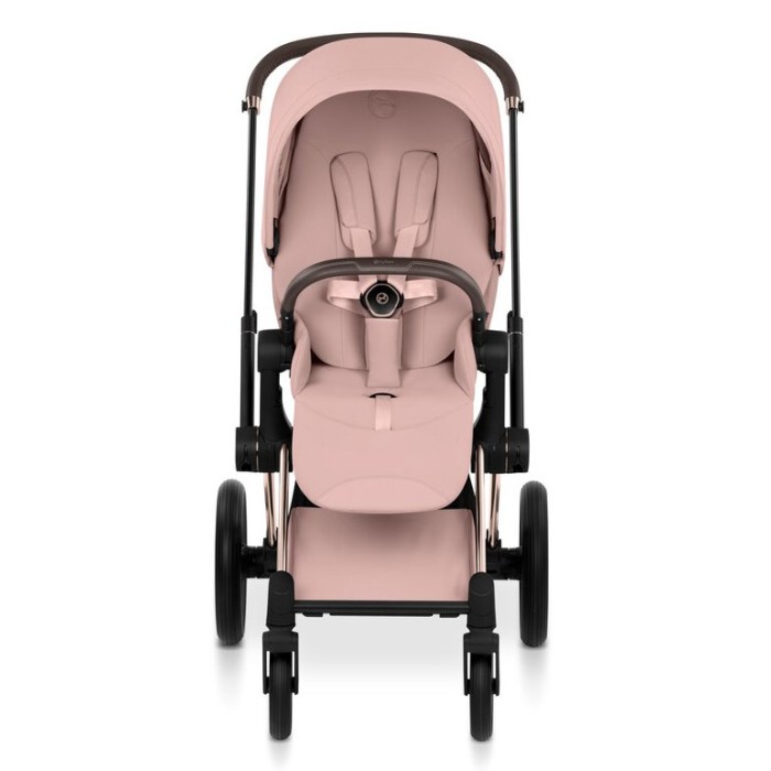 Cybex Priam Style Collection 3 в 1 Peach Pink шасі Rosegold 5.0 автокрісло Cloud T plus