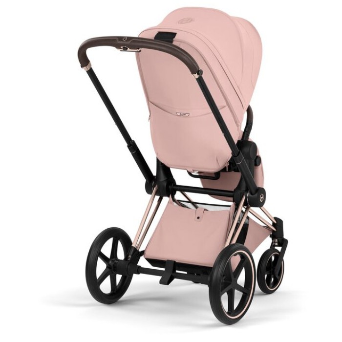 Cybex Priam Style Collection 3 в 1 Peach Pink шасі Rosegold 5.0 автокрісло Cloud T plus