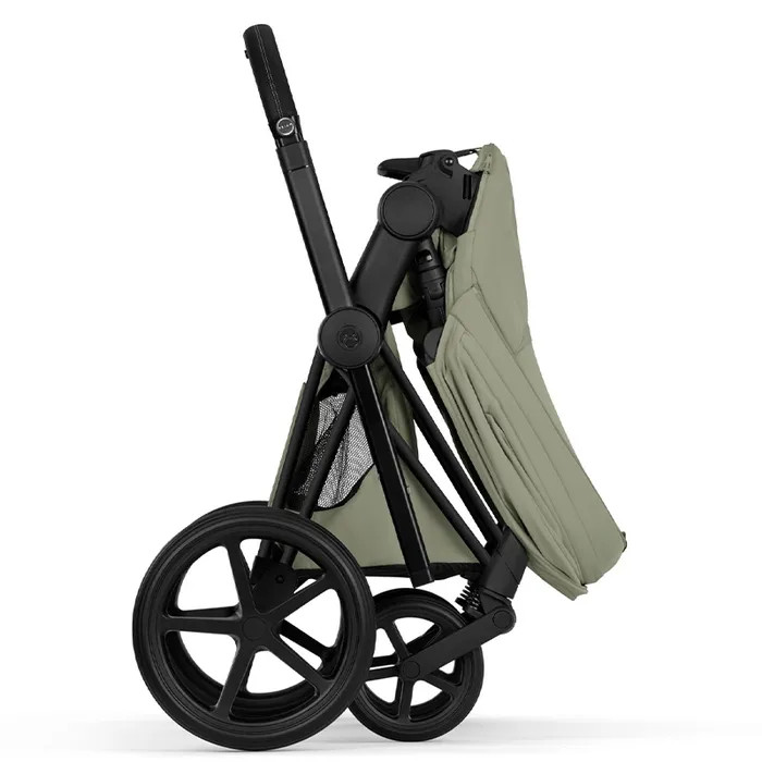 Cybex ePriam Style Collection Sage Green шасі Matt Balck 5.0 коляска 2 в 1