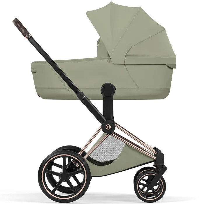 Cybex Priam Style Collection 5.0 Sage Green шасі Rosegold коляска 2 в 1