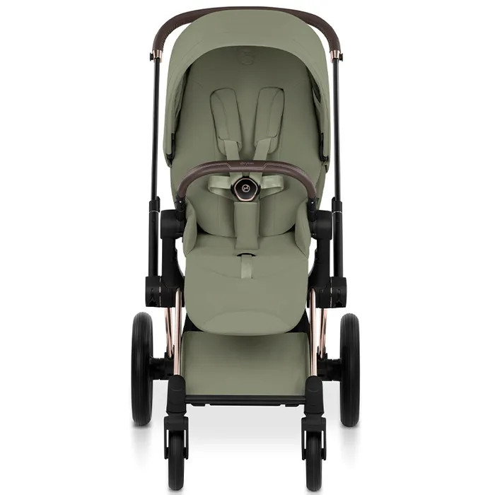 Cybex Priam Style Collection 5.0 Sage Green шасі Rosegold коляска 2 в 1