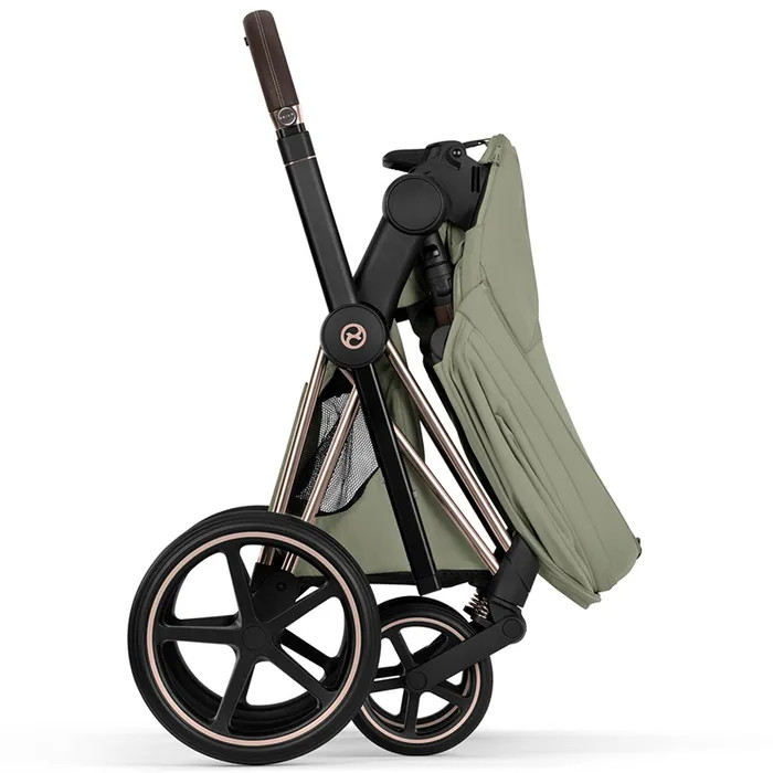 Cybex ePriam Style Collection Sage Green шасі Chrome 5.0 коляска 2 в 1