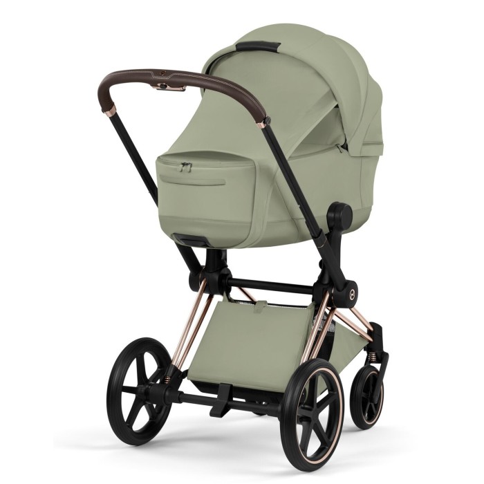 Cybex ePriam Style Collection Sage Green шасі Chrome 5.0 коляска 2 в 1