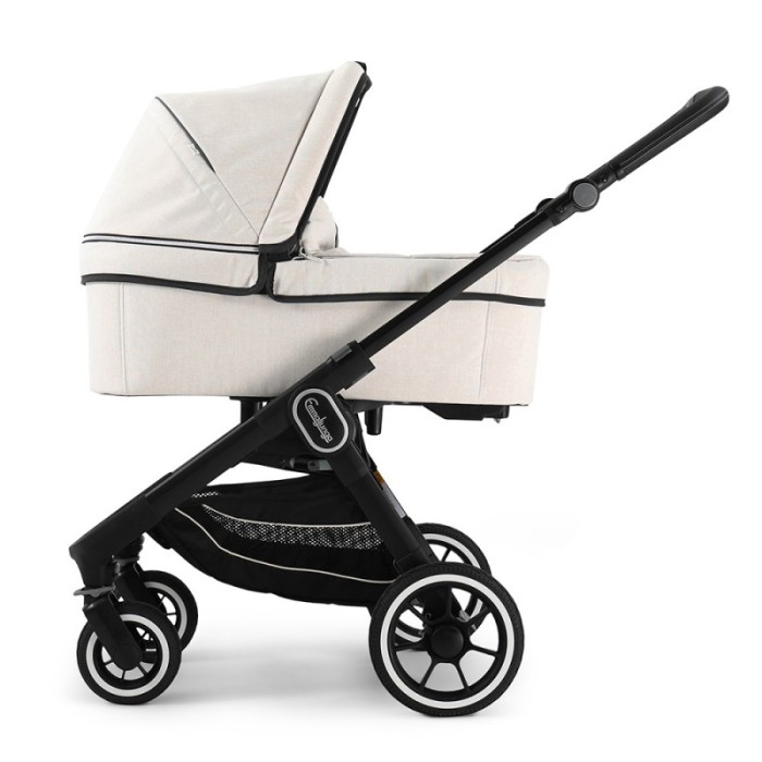 Коляска Emmaljunga NXT60 Black ERGO Lounge Beige 2 в 1
