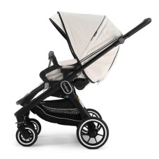 Прогулянкова коляска Emmaljunga NXT60 Black FLAT Lounge Beige
