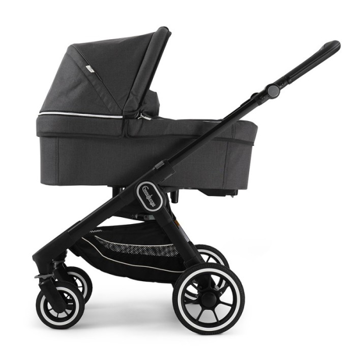 Коляска Emmaljunga NXT60 Black FLAT Lounge Black 2 в 1