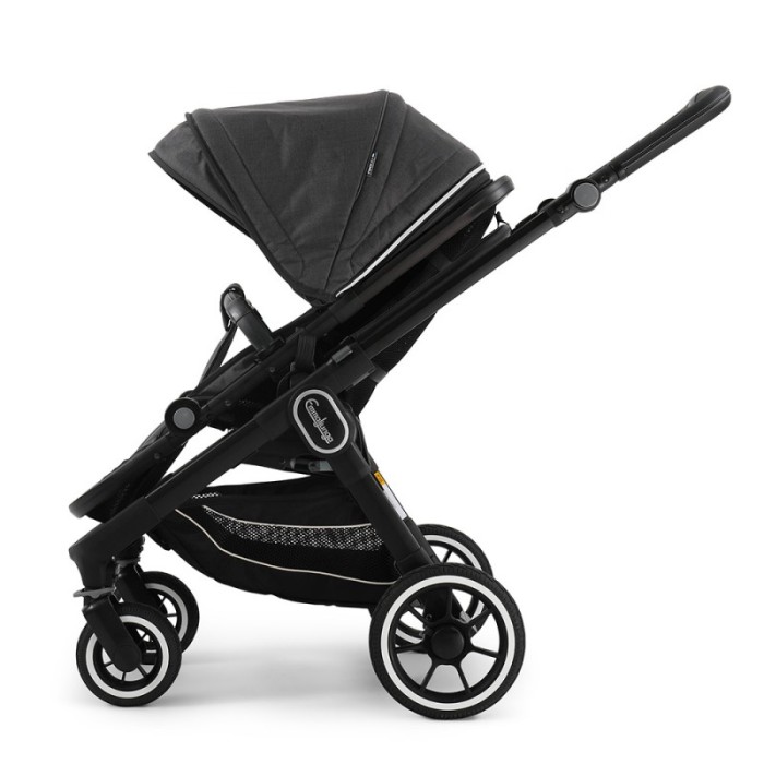 Прогулянкова коляска Emmaljunga NXT60 Black ERGO Lounge Black