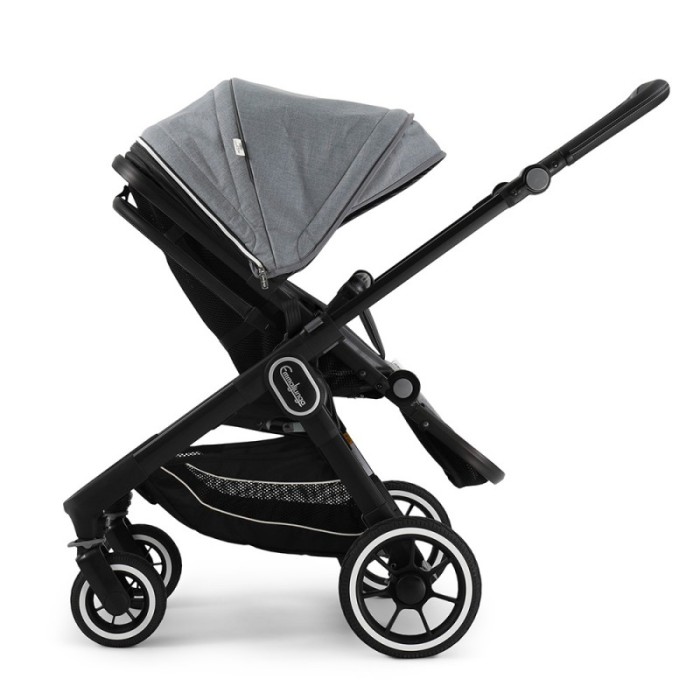 Прогулянкова коляска Emmaljunga NXT60 Black ERGO Lounge Grey