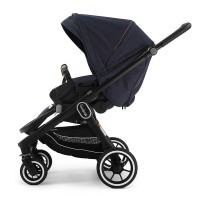 Прогулянкова коляска Emmaljunga NXT60 Black FLAT Outdoor Navy