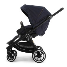 Прогулянкова коляска Emmaljunga NXT60 Black FLAT Outdoor Navy