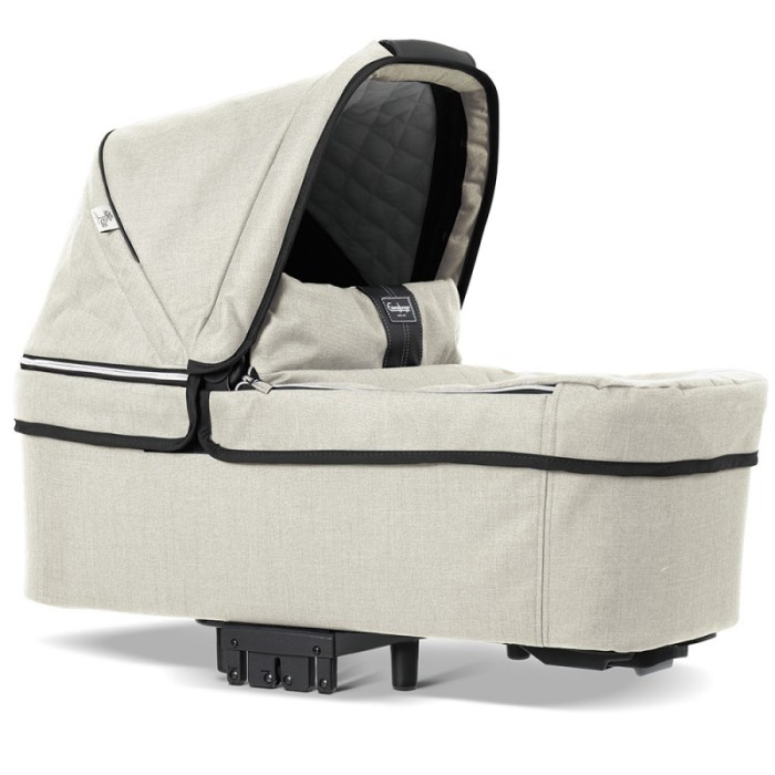 Коляска Emmaljunga NXT90 Silver FLAT Lounge Beige 2 в 1