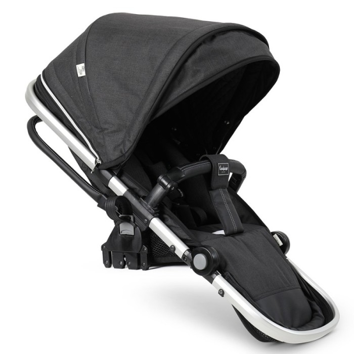 Коляска Emmaljunga NXT90 Black Outdoor AIR ERGO Lounge Black 2 в 1