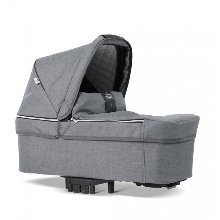 Коляска Emmaljunga NXT90 Black Outdoor AIR ERGO Lounge Grey 2 в 1