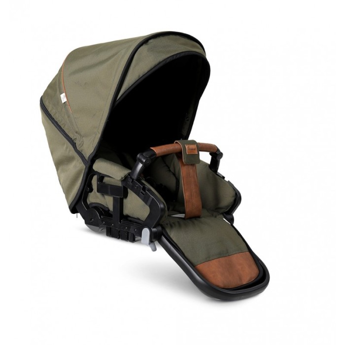 Прогулянкова коляска Emmaljunga NXT90 Black Outdoor AIR FLAT Outdoor Olive