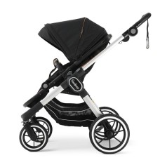 Прогулянкова коляска Emmaljunga NXT90 Silver ERGO Outdoor Black