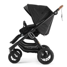 Прогулянкова коляска Emmaljunga NXT90 Black Outdoor AIR FLAT Lounge Black