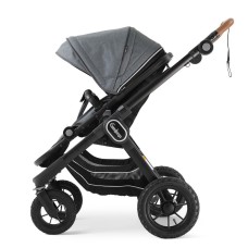 Прогулянкова коляска Emmaljunga NXT90 Black Outdoor AIR ERGO Lounge Grey