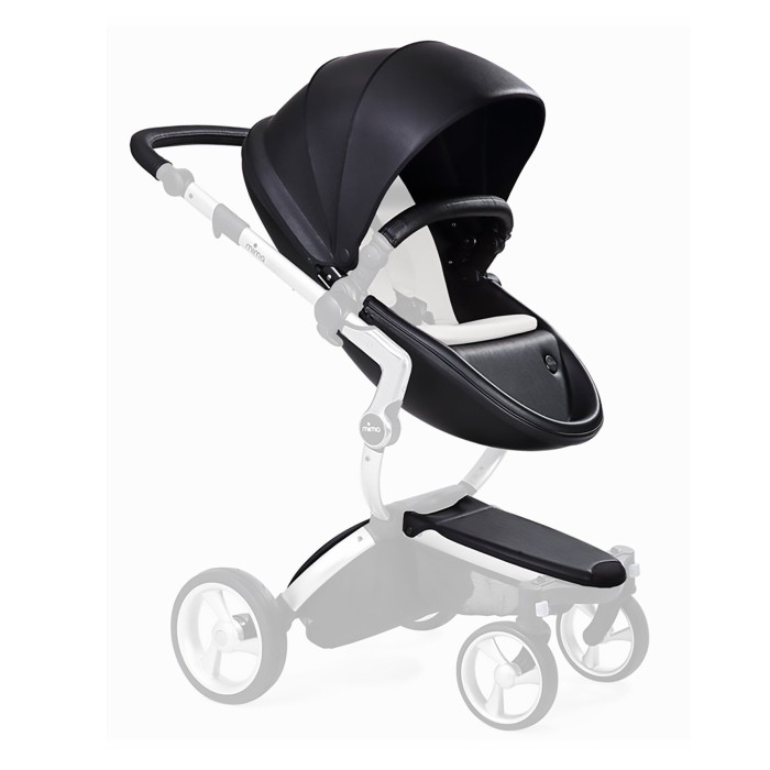 AS112110 - Basic set for Xari stroller (seat form, bassinet, canopy, hood, basket (2 pcs.), bumper, bumper cover, handle cover) - Black