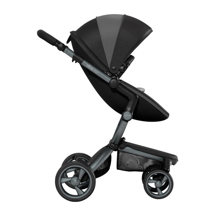 Коляска Mima Xari London Grey шасі Black BB стартовий набір London Grey