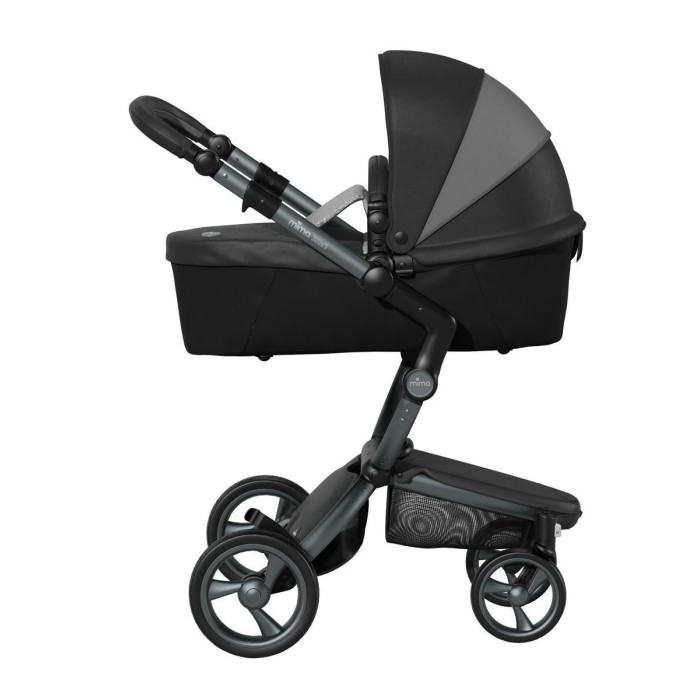 Коляска Mima Xari London Grey шасі Black BB стартовий набір London Grey