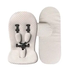 S113SB - Starter set (seat cover, seat belts, shoulder pads, mattress) - Sandy Beige