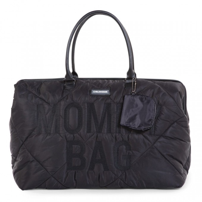 Сумка Childhome Mommy bag puffered black