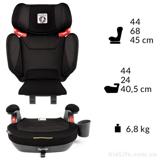 Car Seat Peg-Perego Viaggio 2-3 Shuttle Plus graphite