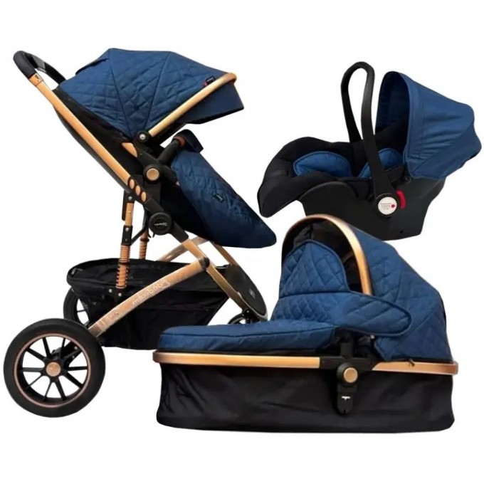 Коляска Maxibaby IQ 3 в 1 Blue