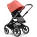 Bugaboo Fox 3 graphite/grey melange/sunrise red коляска 2 в 1