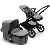 Bugaboo Fox 3 black/grey melange stroller 2 in 1